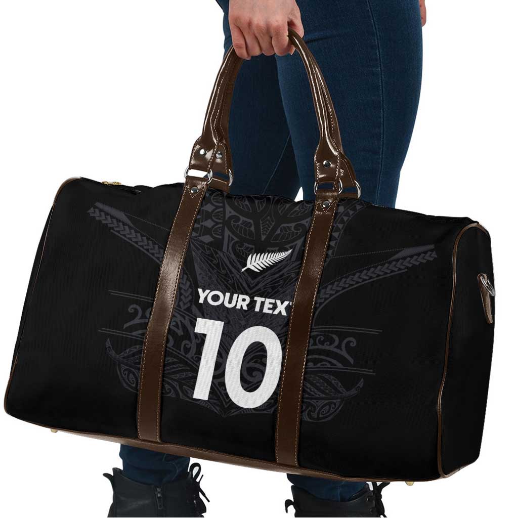 Custom Aotearoa Rugby Travel Bag The Blacks-Sporty T90 Style - Polynesian Pride