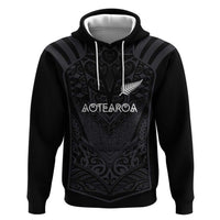 Custom Aotearoa Rugby Zip Hoodie The Blacks-Sporty T90 Style - Polynesian Pride