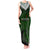 Norfolk Island ANZAC Day Tank Maxi Dress Soldier Lest We Forget Camouflage LT03 Women Green - Polynesian Pride