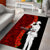 Tonga ANZAC Day Area Rug Red Poppies Flower Soldier Lest We Forget LT03 - Polynesian Pride