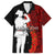 Tonga ANZAC Day Family Matching Off Shoulder Long Sleeve Dress and Hawaiian Shirt Red Poppies Flower Soldier Lest We Forget LT03 Dad's Shirt - Short Sleeve Red - Polynesian Pride