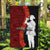 Tonga ANZAC Day Garden Flag Red Poppies Flower Soldier Lest We Forget LT03 Garden Flag Red - Polynesian Pride