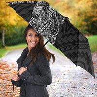 American Samoa Flag Day Umbrella Tribal Tattoo with Eagle Black LT03 - Polynesian Pride