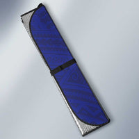American Samoa Flag Day Auto Sun Shade Tribal Tattoo with Eagle Blue-Red