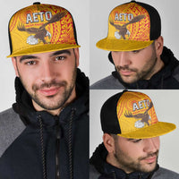 American Samoa Flag Day Mesh Trucker Cap Fautasi Race Pago Pago-Aeto Eagle Wings Tribal Style LT03 - Polynesian Pride
