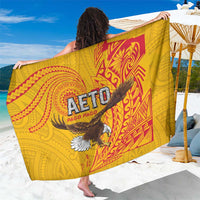 American Samoa Flag Day Sarong Fautasi Race Pago Pago-Aeto Eagle Wings Tribal Style