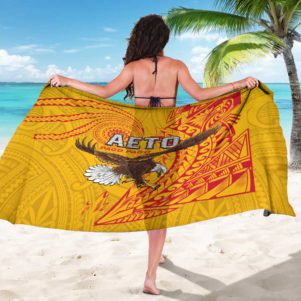 American Samoa Flag Day Sarong Fautasi Race Pago Pago-Aeto Eagle Wings Tribal Style