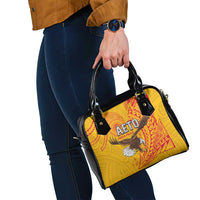 American Samoa Flag Day Shoulder Handbag Fautasi Race Pago Pago-Aeto Eagle Wings Tribal Style