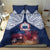 Samoa Indenpendence Day Bedding Set Sky Fireworks with Flag Style LT03 - Polynesian Pride