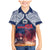 Samoa Indenpendence Day Family Matching Mermaid Dress and Hawaiian Shirt Sky Fireworks with Flag Style LT03 Son's Shirt Black - Polynesian Pride