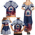 Samoa Indenpendence Day Family Matching Summer Maxi Dress and Hawaiian Shirt Sky Fireworks with Flag Style LT03 - Polynesian Pride