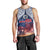 Samoa Indenpendence Day Men Tank Top Sky Fireworks with Flag Style LT03 - Polynesian Pride