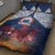 Samoa Indenpendence Day Quilt Bed Set Sky Fireworks with Flag Style LT03 - Polynesian Pride