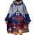 Samoa Indenpendence Day Wearable Blanket Hoodie Sky Fireworks with Flag Style LT03 - Polynesian Pride