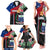 Personalised Samoa Indenpendence Day Family Matching Tank Maxi Dress and Hawaiian Shirt Tropical Samoan Coat of Arms With Siapo Pattern LT03 - Polynesian Pride