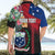 Personalised Samoa Indenpendence Day Hawaiian Shirt Tropical Samoan Coat of Arms With Siapo Pattern LT03 - Polynesian Pride