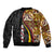 Samoa Siapo Ula Fala Bomber Jacket Polynesian Tribal Pattern LT03 - Polynesian Pride