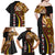 Samoa Siapo Ula Fala Family Matching Off Shoulder Maxi Dress and Hawaiian Shirt Polynesian Tribal Pattern LT03 - Polynesian Pride