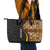 Samoa Siapo Ula Fala Leather Tote Bag Polynesian Tribal Pattern LT03 - Polynesian Pride