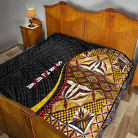 Samoa Siapo Ula Fala Quilt Polynesian Tribal Pattern LT03 - Polynesian Pride