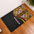 Samoa Siapo Ula Fala Rubber Doormat Polynesian Tribal Pattern LT03 Black - Polynesian Pride