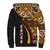 Samoa Siapo Ula Fala Sherpa Hoodie Polynesian Tribal Pattern LT03 - Polynesian Pride