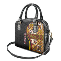 Samoa Siapo Ula Fala Shoulder Handbag Polynesian Tribal Pattern LT03 - Polynesian Pride
