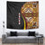 Samoa Siapo Ula Fala Tapestry Polynesian Tribal Pattern LT03 Black - Polynesian Pride