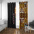 Samoa Siapo Ula Fala Window Curtain Polynesian Tribal Pattern LT03 With Grommets Black - Polynesian Pride