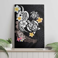 Hawaiian Tropical Plumeria Turtles Canvas Wall Art Polynesian Art Tattoo LT03 - Polynesian Pride