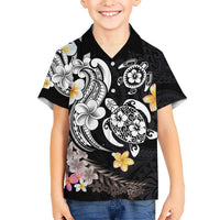 Hawaiian Tropical Plumeria Turtles Hawaiian Shirt Polynesian Art Tattoo LT03 - Polynesian Pride