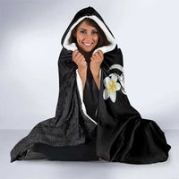 Hawaiian Tropical Plumeria Turtles Hooded Blanket Polynesian Art Tattoo LT03 - Polynesian Pride