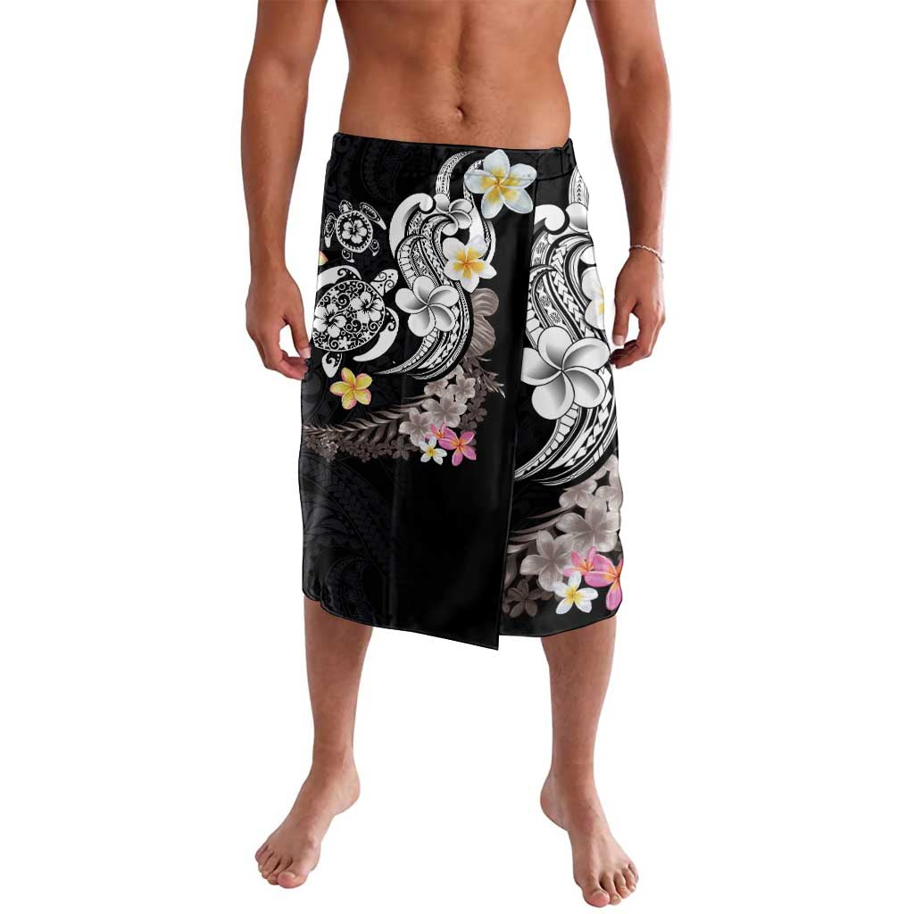 Hawaiian Tropical Plumeria Turtles Lavalava Polynesian Art Tattoo