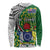 Cook Islands Independence Day Long Sleeve Shirt National Flag and Emblem with Tatau Tattoo