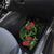 New Zealand Chameleon and Gecko Car Mats Maori Silver Fern and Pohutukawa Decoration