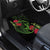 New Zealand Chameleon and Gecko Car Mats Maori Silver Fern and Pohutukawa Decoration