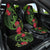 New Zealand Chameleon and Gecko Car Seat Cover Maori Silver Fern and Pohutukawa Decoration