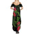 New Zealand Chameleon and Gecko Family Matching Summer Maxi Dress and Hawaiian Shirt Maori Silver Fern and Pohutukawa Decoration