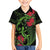 New Zealand Chameleon and Gecko Hawaiian Shirt Maori Silver Fern and Pohutukawa Decoration