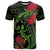 New Zealand Chameleon and Gecko T Shirt Maori Silver Fern and Pohutukawa Decoration