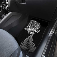 Personalised New Zealand Maori Art Tattoo and Silver Fern Car Mats LT03 - Polynesian Pride