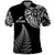 Personalised New Zealand Maori Art Tattoo and Silver Fern Polo Shirt