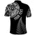 Personalised New Zealand Maori Art Tattoo and Silver Fern Polo Shirt