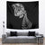 Personalised New Zealand Maori Art Tattoo and Silver Fern Tapestry