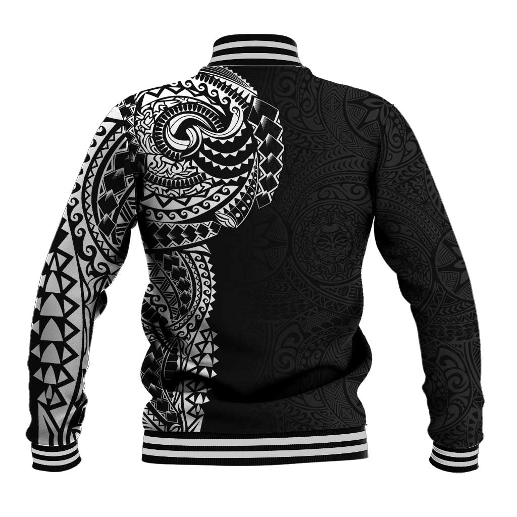 Polynesian Art Traditional Tattoo Pattern Baseball Jacket LT03 - Polynesian Pride