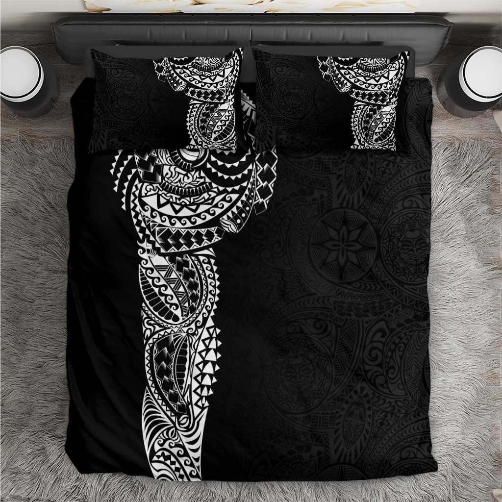 Polynesian Art Traditional Tattoo Pattern Bedding Set