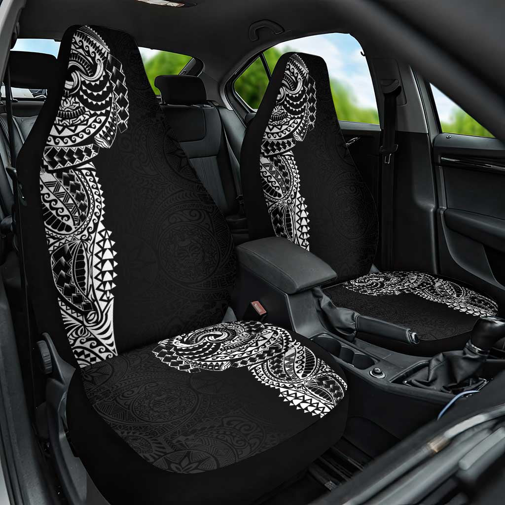 Polynesian Art Traditional Tattoo Pattern Car Seat Cover