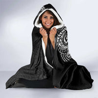 Polynesian Art Traditional Tattoo Pattern Hooded Blanket LT03 - Polynesian Pride