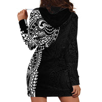 Polynesian Art Traditional Tattoo Pattern Hoodie Dress LT03 - Polynesian Pride