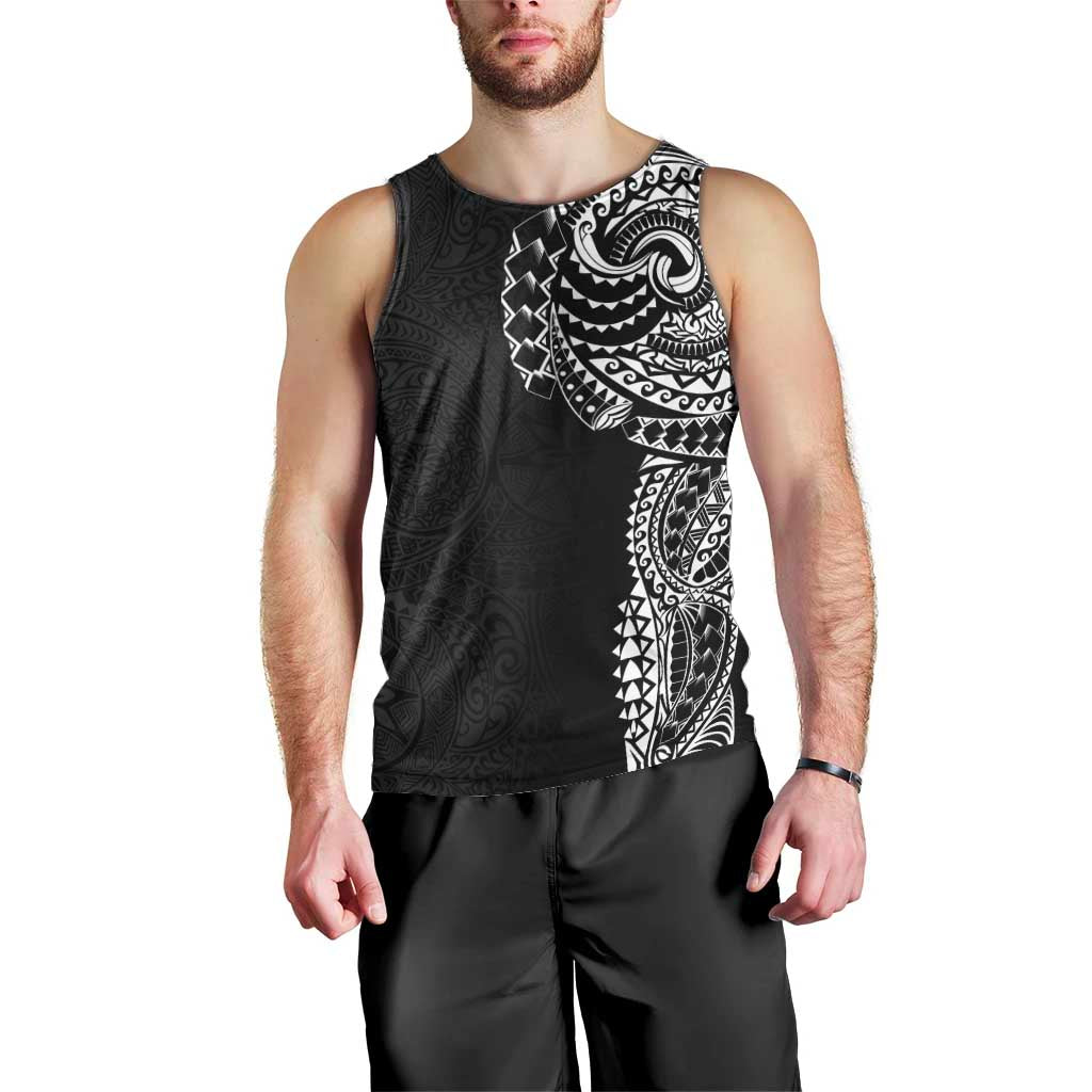 Polynesian Art Traditional Tattoo Pattern Men Tank Top LT03 - Polynesian Pride